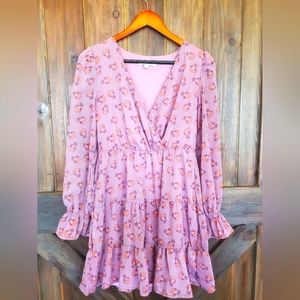 Inspired Hearts Floral Dress